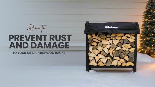 How to Prevent Rust and Damage to your Metal Firewood Rack?