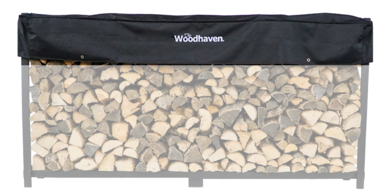 The Woodhaven Short Firewood Rack Covers