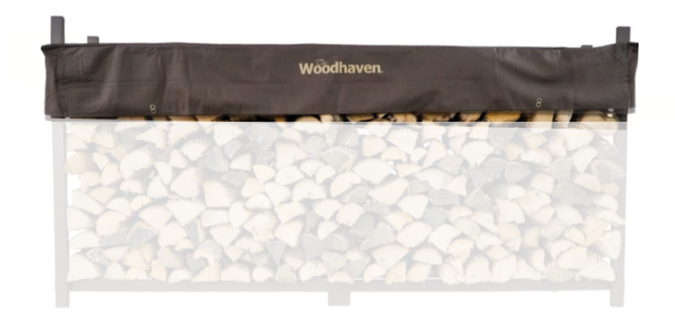 The Woodhaven Short Firewood Rack Covers