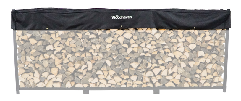 The Woodhaven Short Firewood Rack Covers