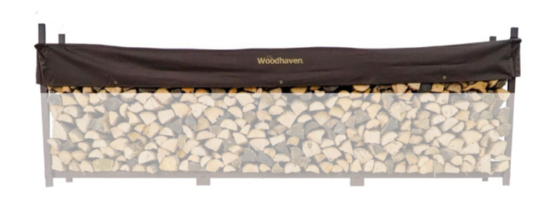 The Woodhaven Short Firewood Rack Covers