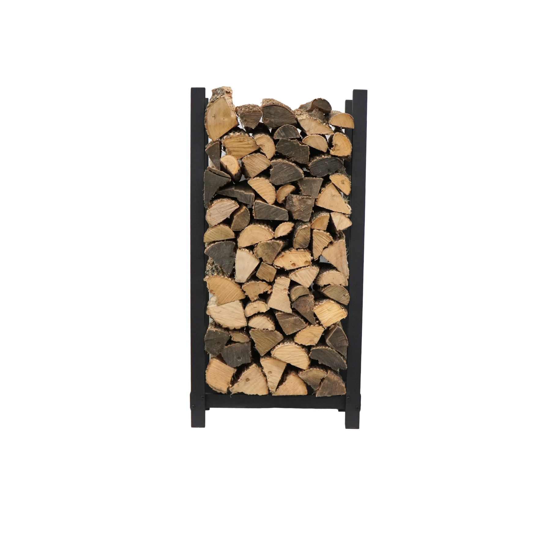 4 ft Tall x 2 ft Wide Firewood Rack | Woodhaven – The Woodhaven