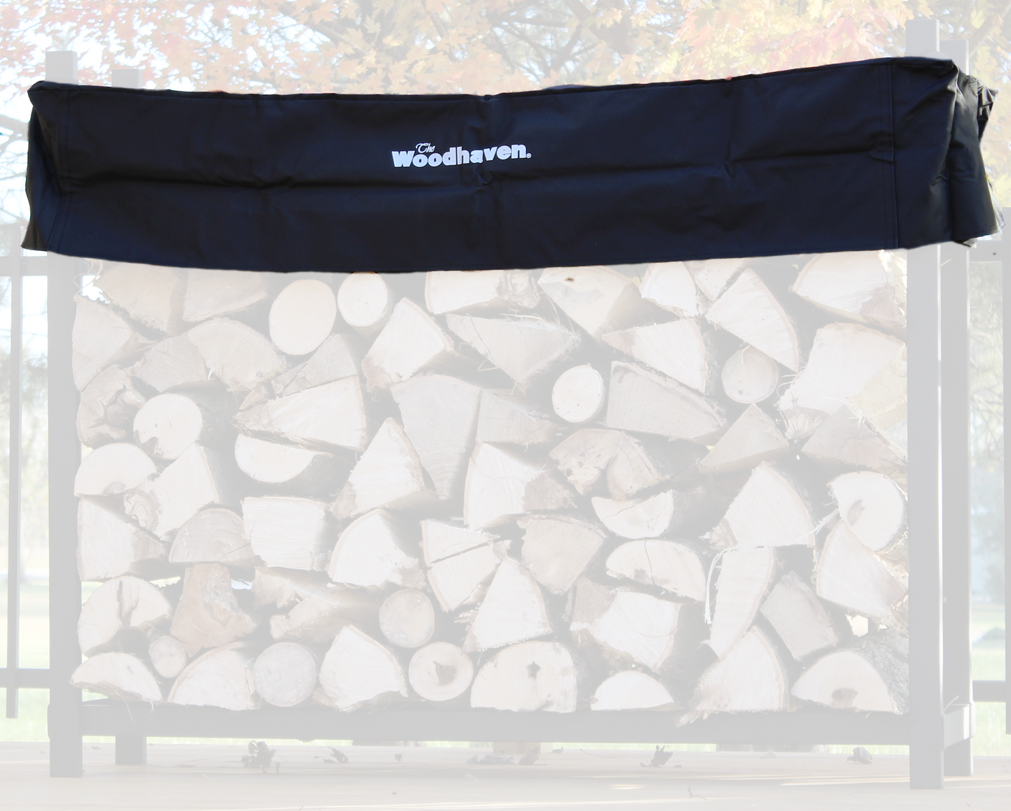 The Woodhaven Short Firewood Rack
Black Cover size 5'