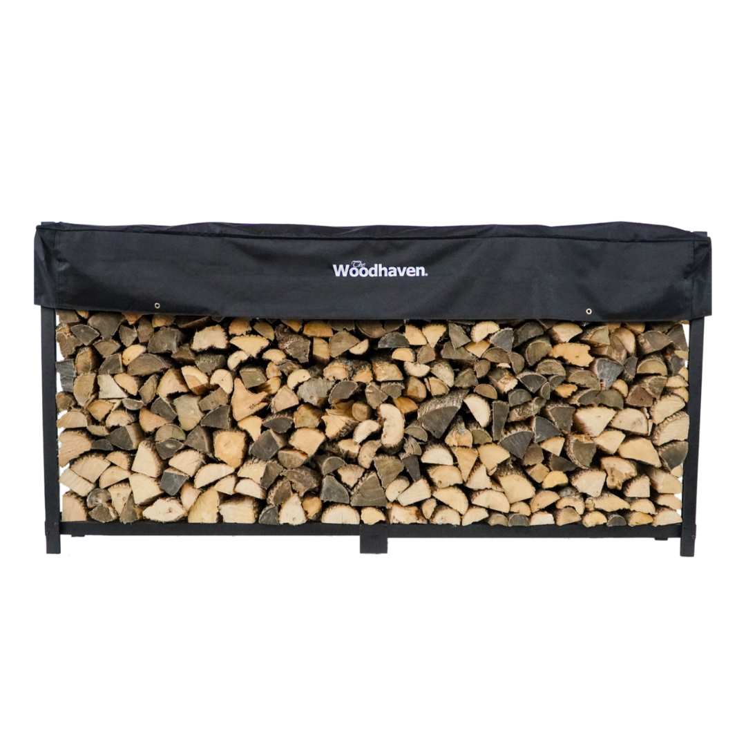 8 ft firewood rack with cover sale