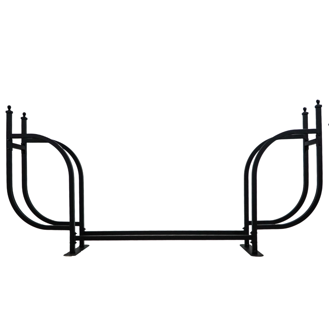 The Woodhaven 9ft Courtyard Firewood Rack