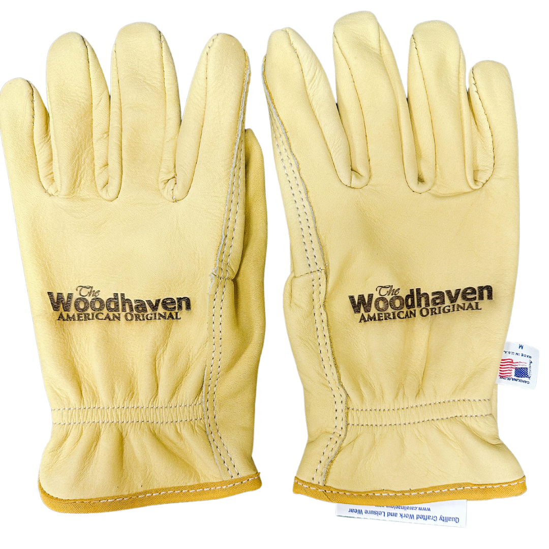 Unlined Cowhide Work Gloves – USA Made