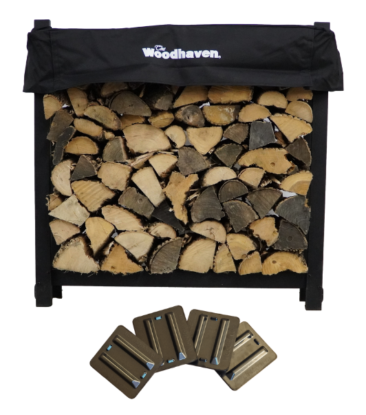 The Woodhaven 3ft Firewood Rack