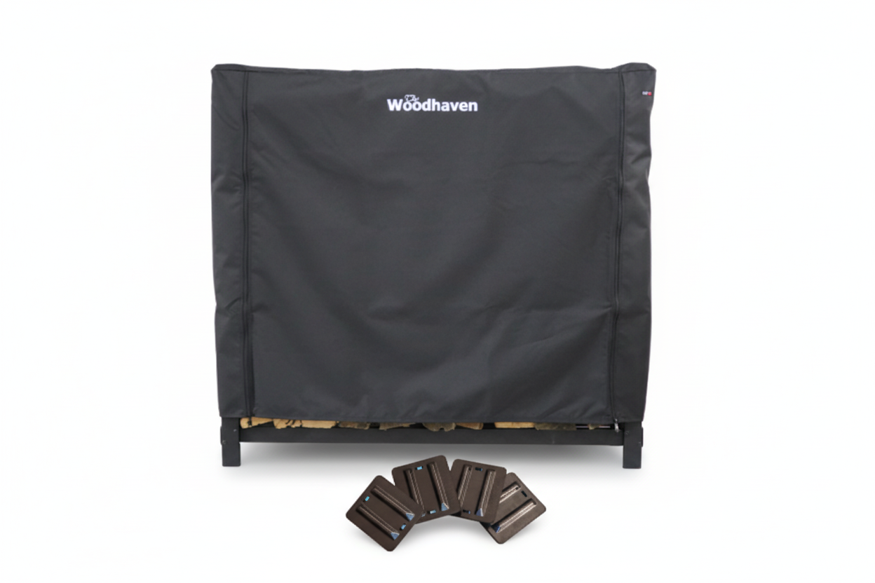 Woodhaven 2' zippered full cover and 4 bases.