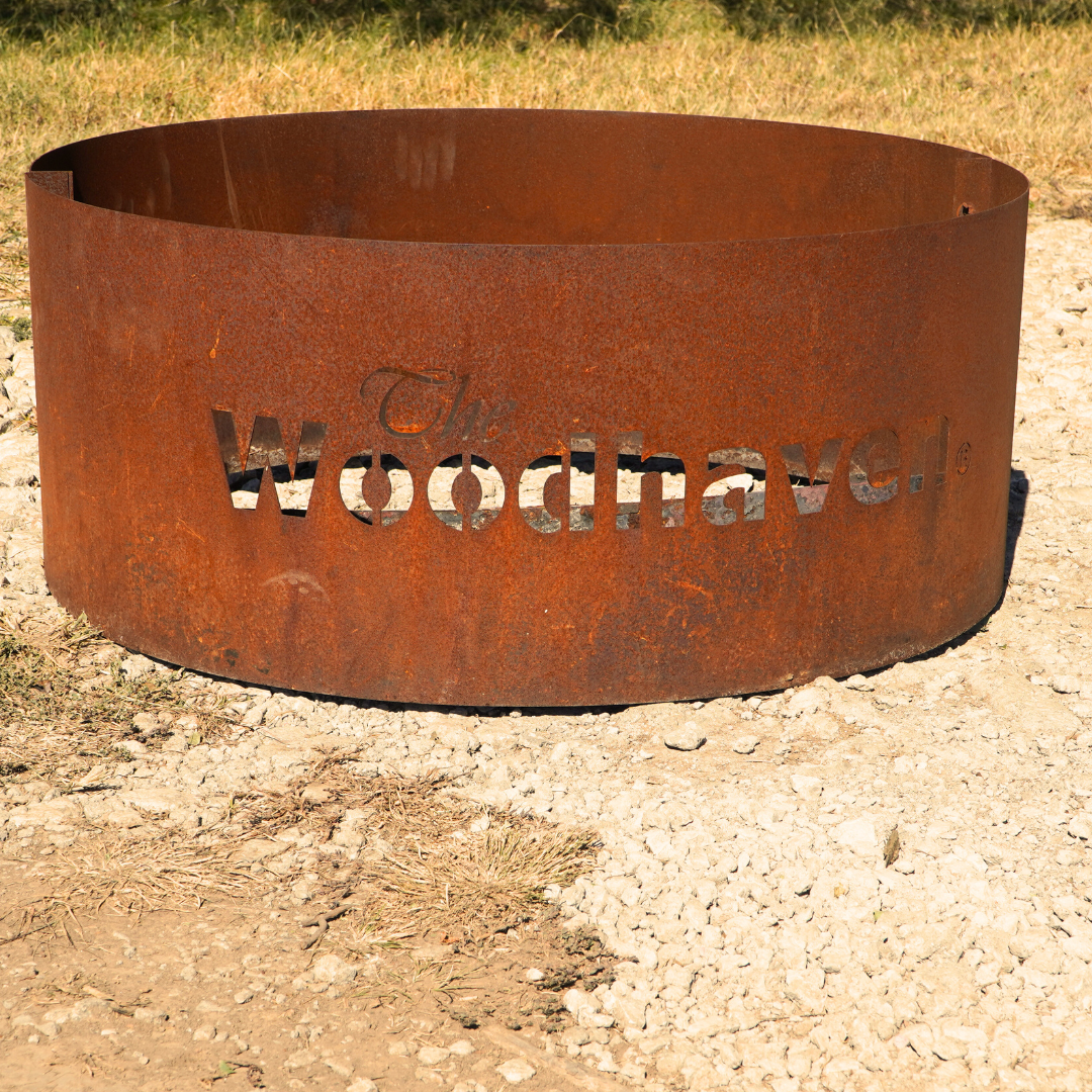 The Woodhaven  Rusty Fire Pit