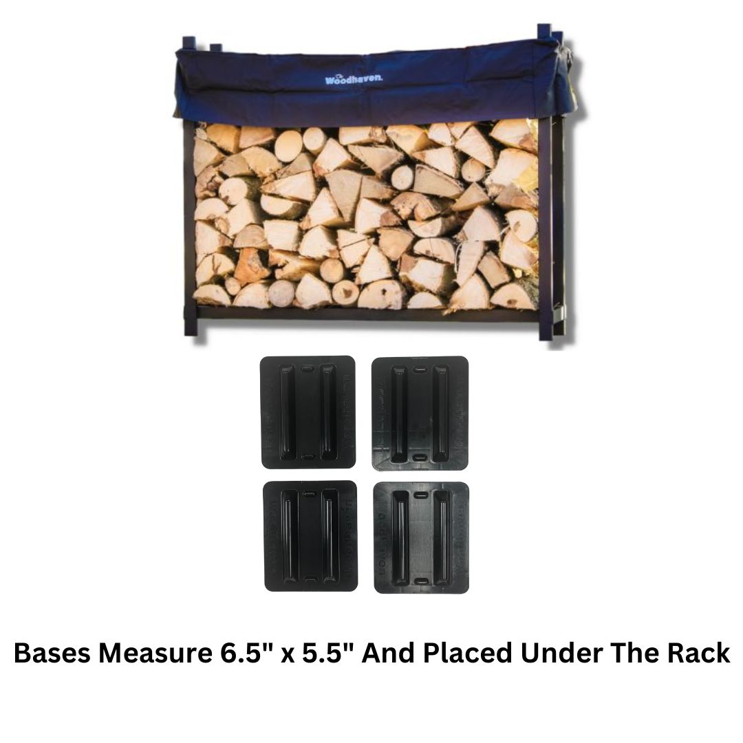 The Woodhaven 5ft Firewood Rack