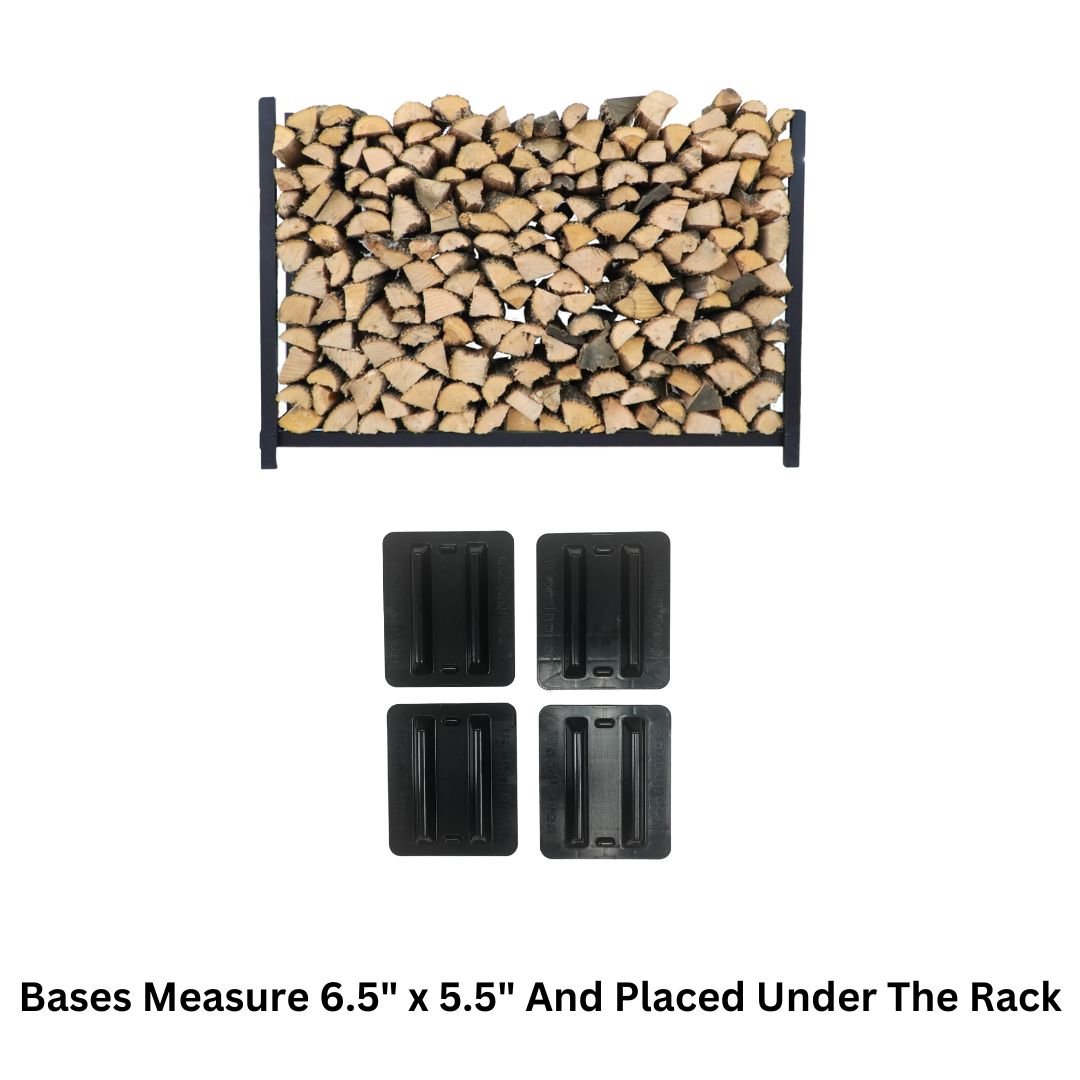 The Woodhaven 6ft Firewood Rack