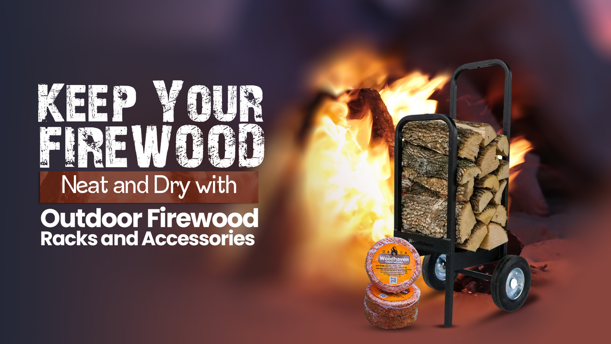 Keep Your Firewood Neat and Dry with Outdoor Firewood Racks and Access ...