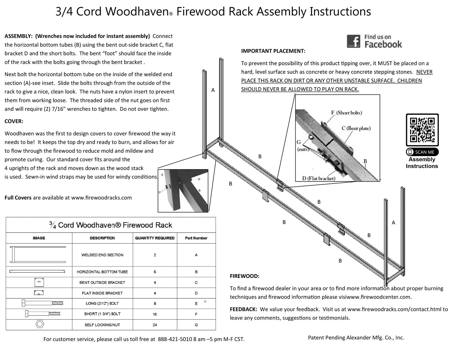 Assembly Instructions The Woodhaven