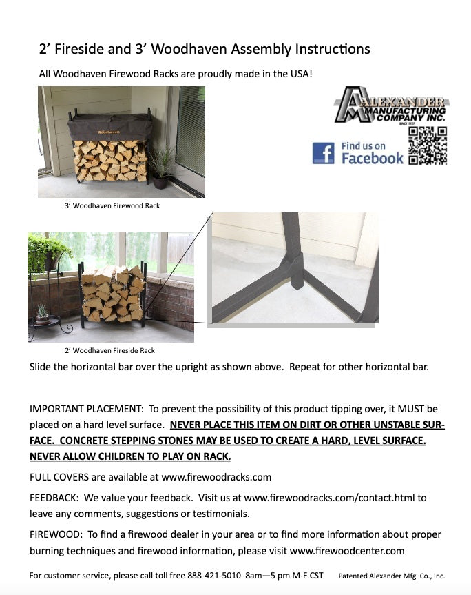 Assembly Instructions The Woodhaven