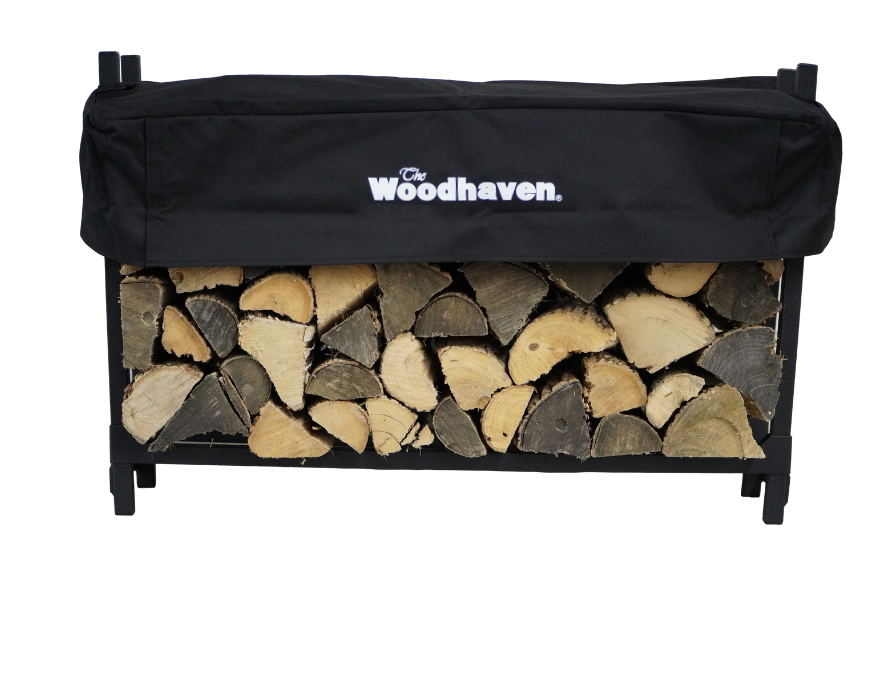 The Woodhaven 2' X 3' Fireside Rack *with cover