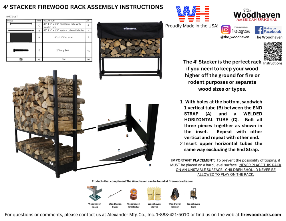 Assembly Instructions – The Woodhaven