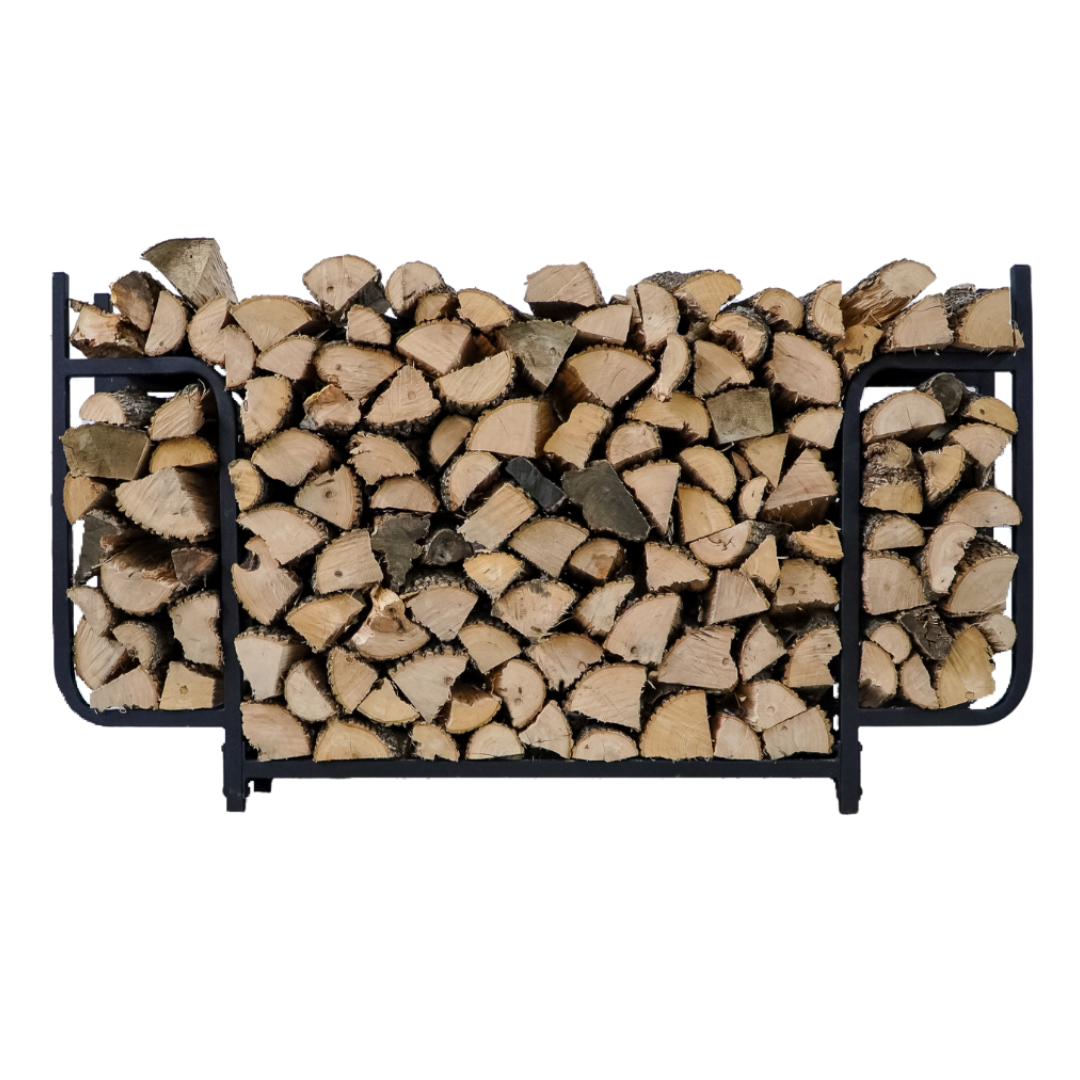 The Woodhaven 6ft Courtyard Firewood Rack