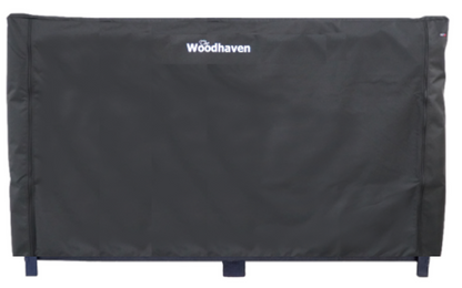 Full Firewood Rack Cover with Zipper   USA Made  Woodhaven