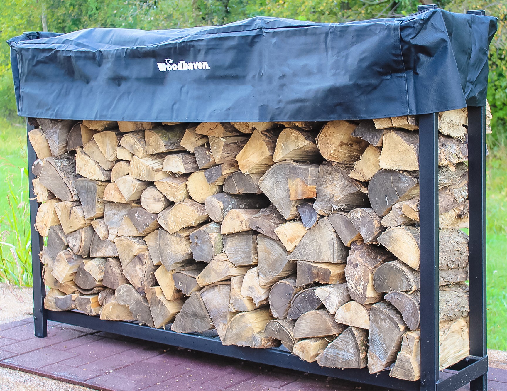 1/3 Cord 6' Woodhaven Firewood Rack and Cover – Woodchuck Firewood LLC