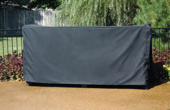 No Logo Black 8' Full Cover **Limited Quantities-Clearance Item**