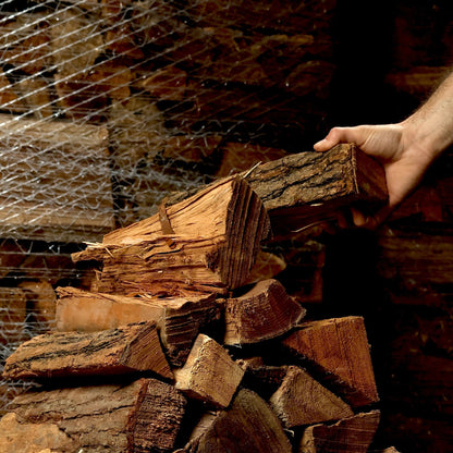 SPLITS – Perfectly Split Boxed Firewood for Cooking, BBQ, Pizza, Firepits, & More