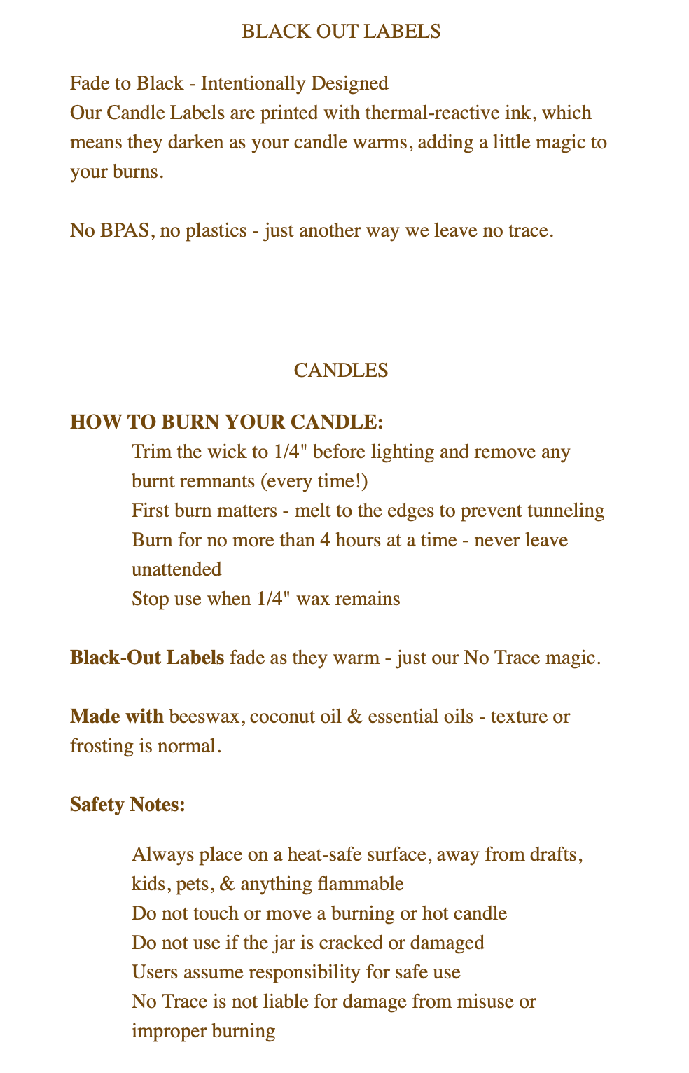 Woodhaven Campfire Candles