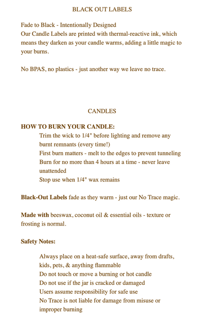 Woodhaven Campfire Candles