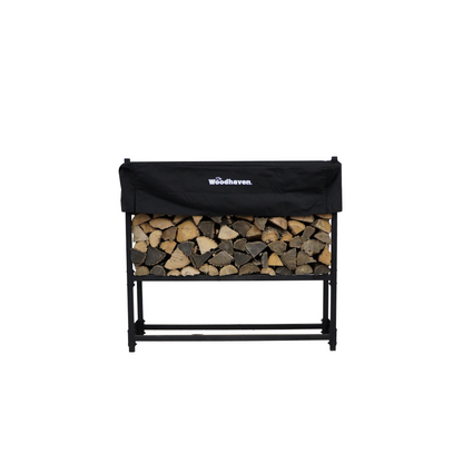 4' Woodhaven Stack Rack and Cover