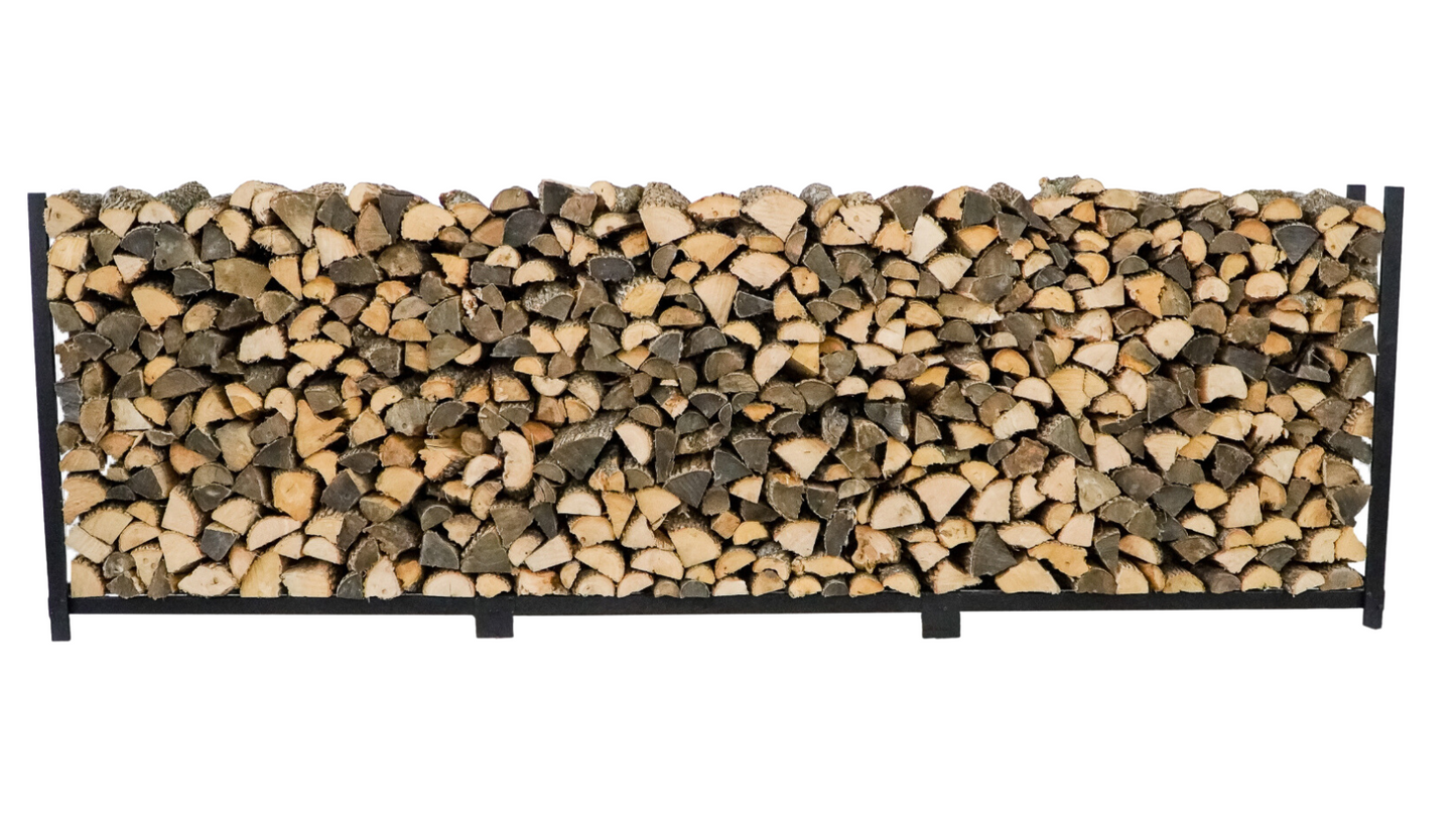 The Woodhaven 12ft Firewood Rack