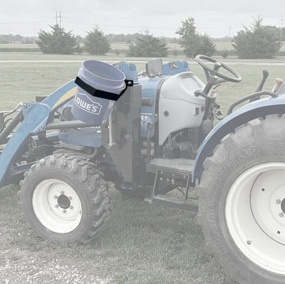BucketHaul Snap-Lok Rotating Mount for Tractors