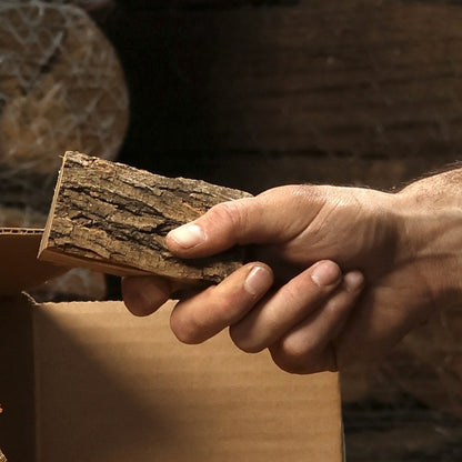 SPLITS - Smoking Wood Chunks - 3" Chunks for Barbecue, Cooking, and Smoking